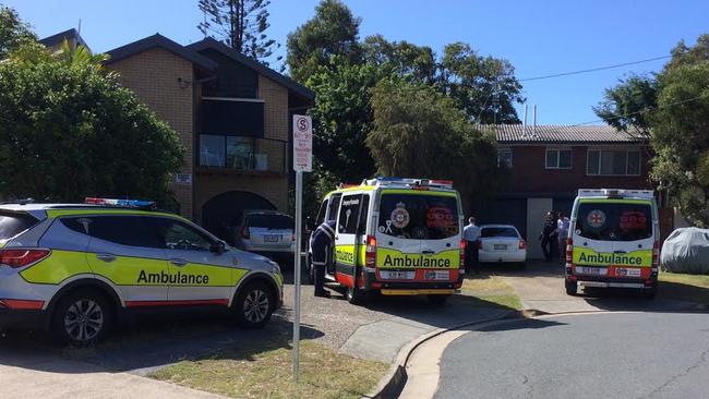 Paramedics have rushed to a house at Mermaid Waters on the Gold Coast.