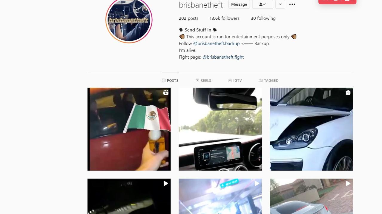 How Qld Teens Use Instagram To Race Stolen Cars Hot Spots Revealed I