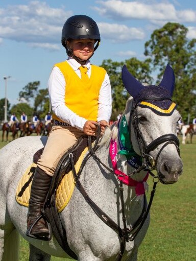 5th place in the PQC State Showjumping Championships 12 and Under 70cm class.