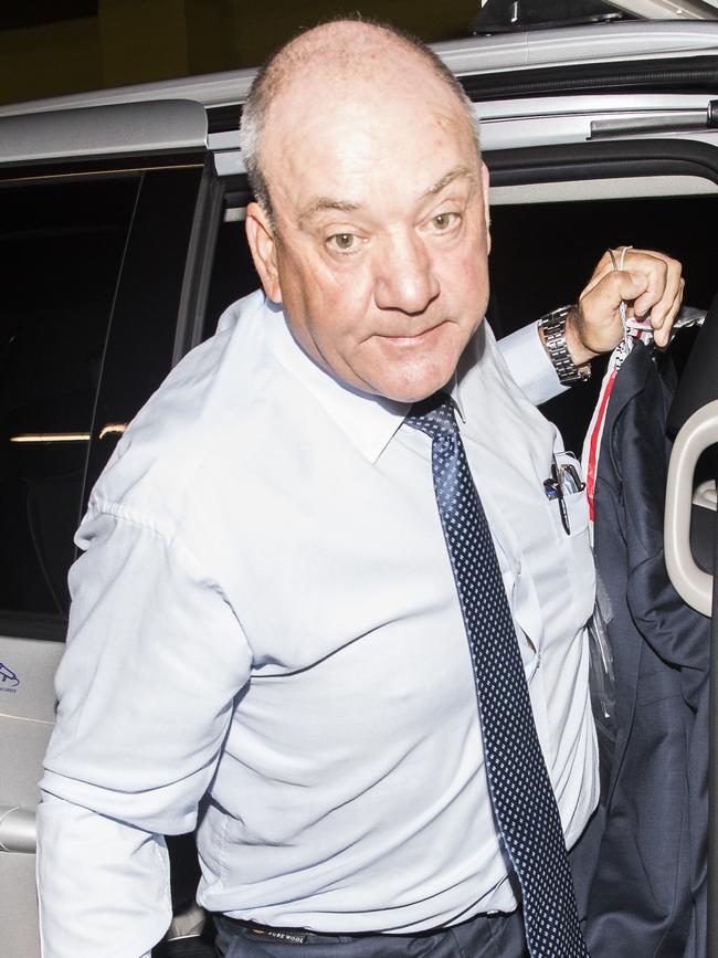 Daryl Maguire arrives at ICAC in October. Picture: Dylan Robinson