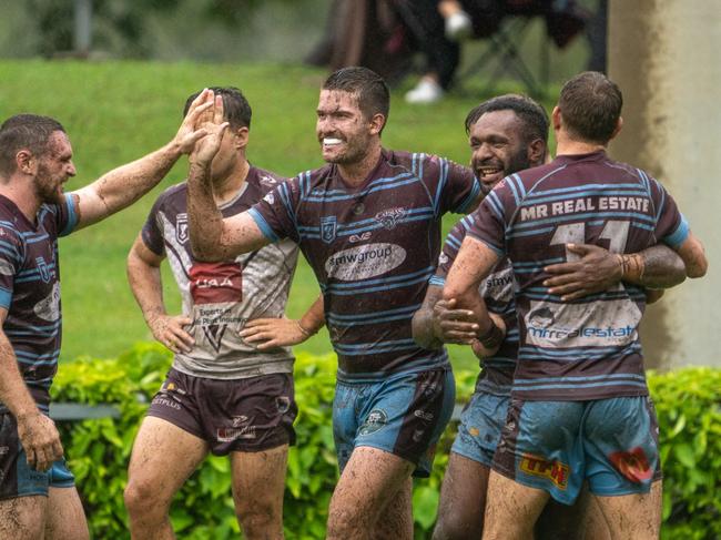 The CQ Capras overcame challenging conditions and a determined Burleigh Bears in Round 4 of the Hostplus Cup on Sunday.