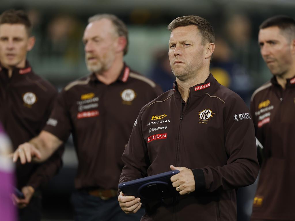 Sam Mitchell and his coaching staff has plenty of issues to resolve. Picture: Michael Klein