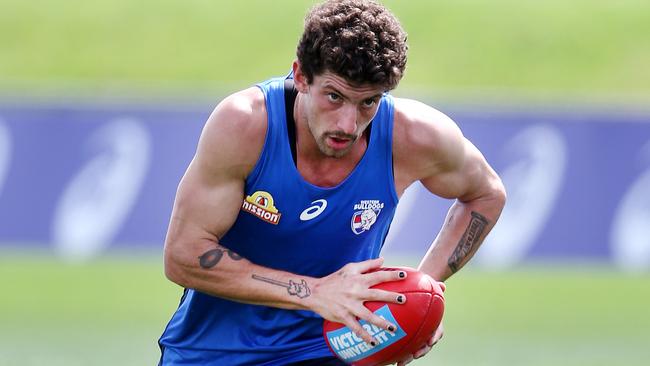 Tom Liberatore is looking fit and focused in the preseason. Picture: Michael Klein