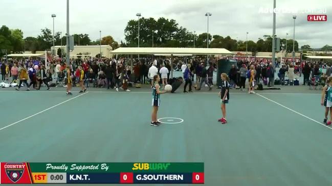 REPLAY: SA Country Netball Championships - Kowree Naracoorte Tatiara v Great Southern (U13's) - Court 6