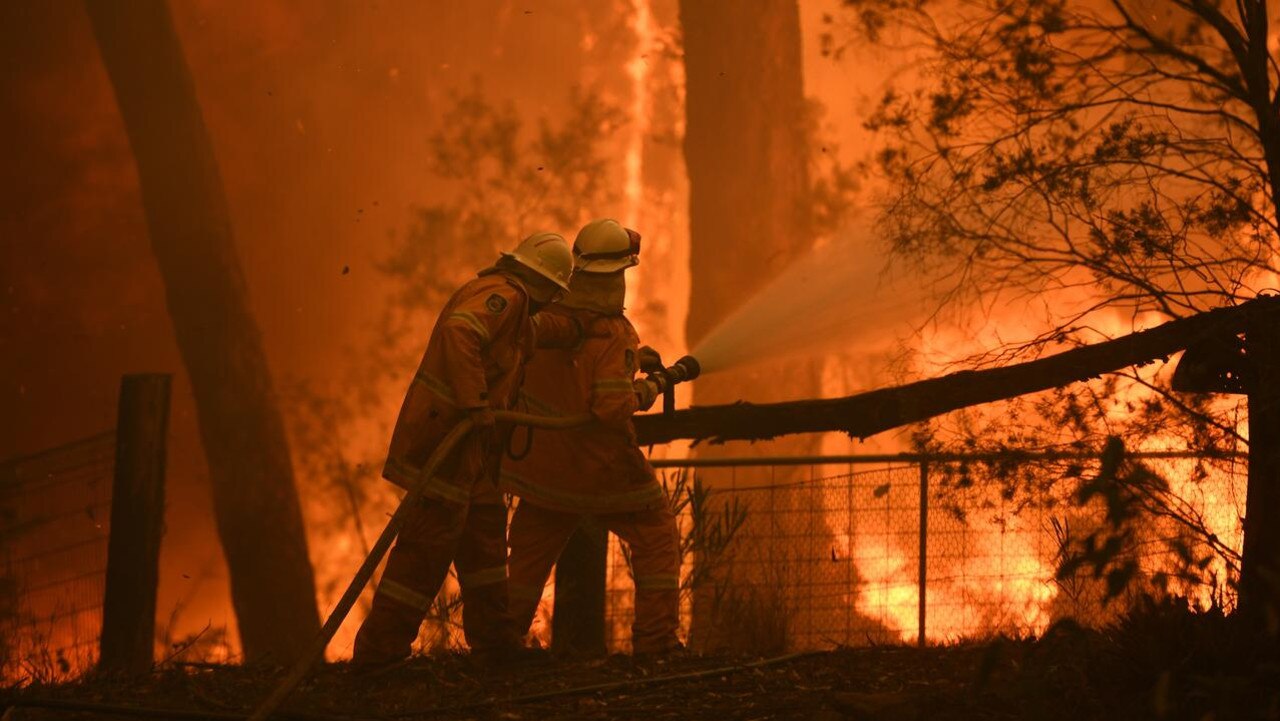 A bushfire that raged during the Black Summer. Picture: Getty Images.