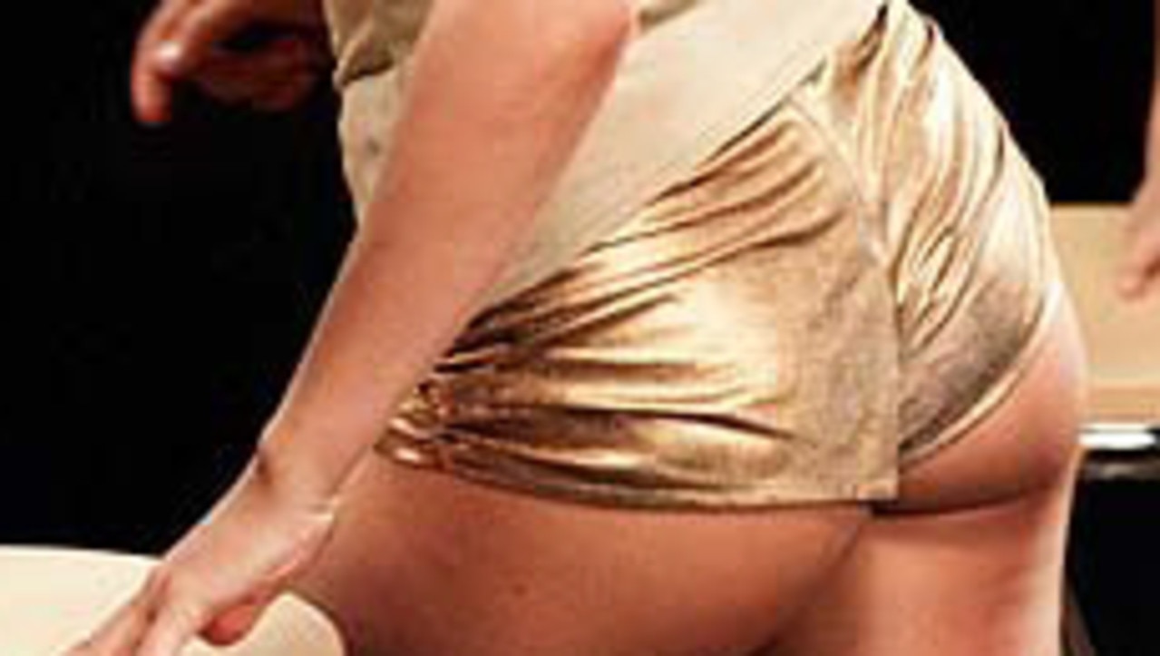 Kylie Minogue's gold hot pants voted most iconic fashion moment