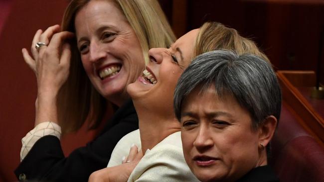 The three senior Labor women have been accused of bullying. Picture: AAP Image/Sam Mooy