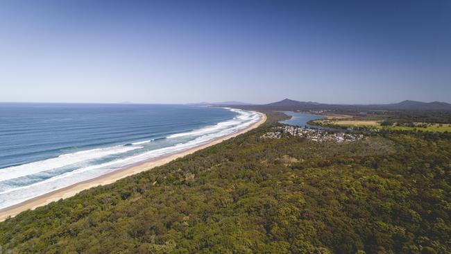 The search continues at Moonee Beach for Taewoo Kim.