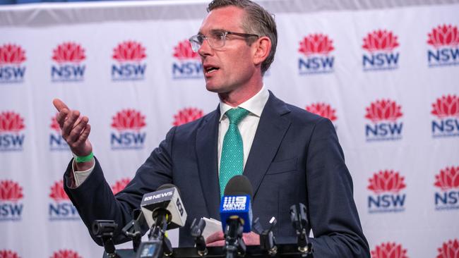 NSW Premier Dominic Perrottet says the Liberal Party is a ‘broad church’. Picture: NCA NewsWire / Christian Gilles