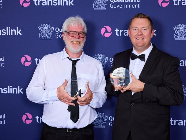 Two Toowoomba bus drivers named the best in the state