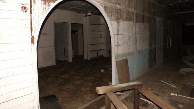 An abandoned roadhouse and motel along the Marlborough Sarina Road which earned the nickname the 