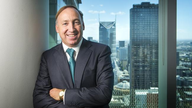 AustralianSuper chief investment officer Mark Delaney. Picture: Eugene Hyland