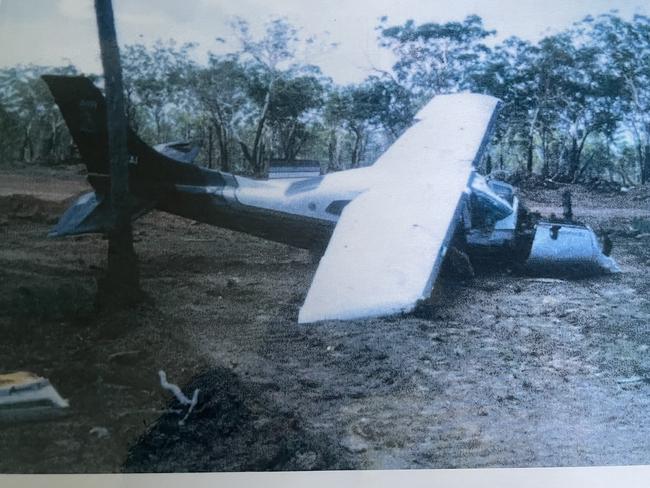 Bruce was one of six passengers on the flight. Picture: Supplied.