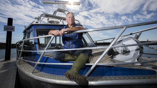 Wallaroo fisherman and Marine Fishers Association executive member Craig Fletcher. Picture: Simon Cross