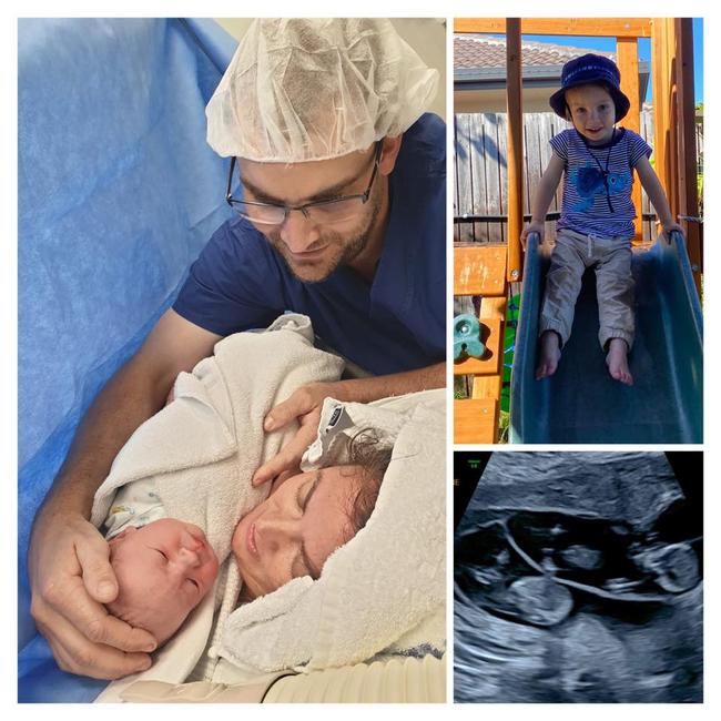 Townsville miracle babies - Dr Chang helped us conceive and then delivered our first child in 2019. Our son is now two. Dr Chang then helped us through multiple IVF treatments in an attempt for a second child. He succeeded and we are currently expecting #2 and #3 early in 2022. Photo: Dominique Sara