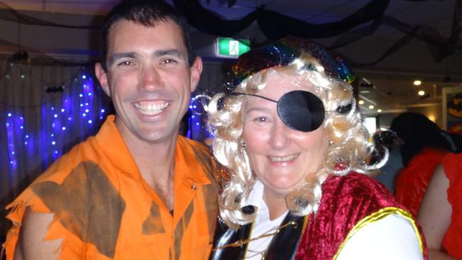 To err is human but to arrrrr is divine ... Liberal MP Ann Sudmalis, right, in 2015. Picture: Facebook