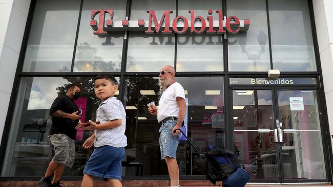 Hackers took persoanl information from 40 million current and prospective T-Mobile customers. Picture: Chip Somodevilla/Getty Images/AFP