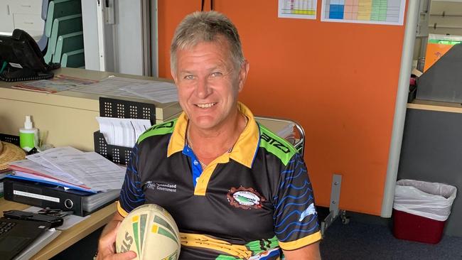 Ian Scrimgeour is the NRL's Gold Coast teacher of the year.