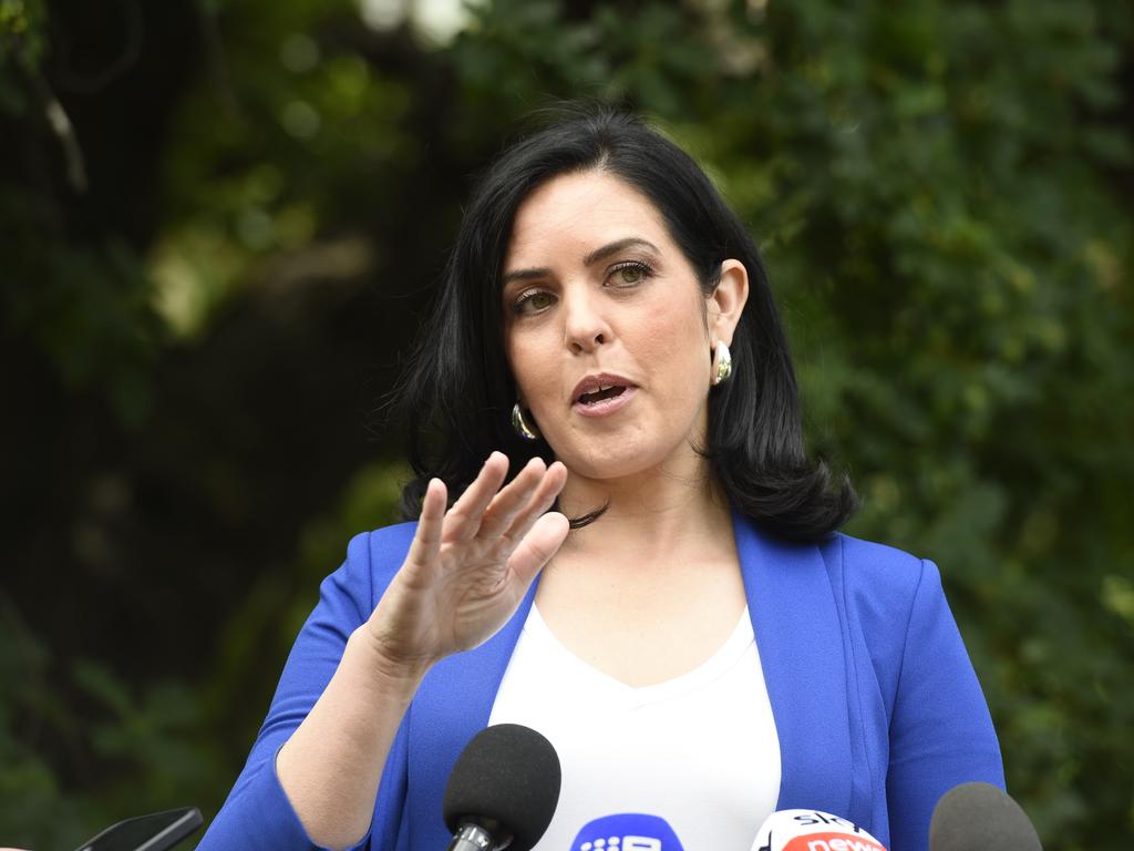 Moira Deeming was accepted back into the Liberal Party after winning her case against John Pesutto. Picture: Andrew Henshaw
