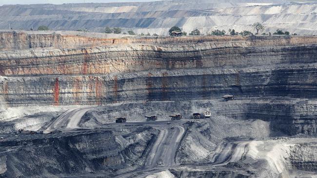 NEWCASTLE, AUSTRALIA - NewsWire Photos - April 8, 2021.  Glencore's Ravensworth coal mine north west of Singleton. Picture: NCA NewsWire / Peter Lorimer.