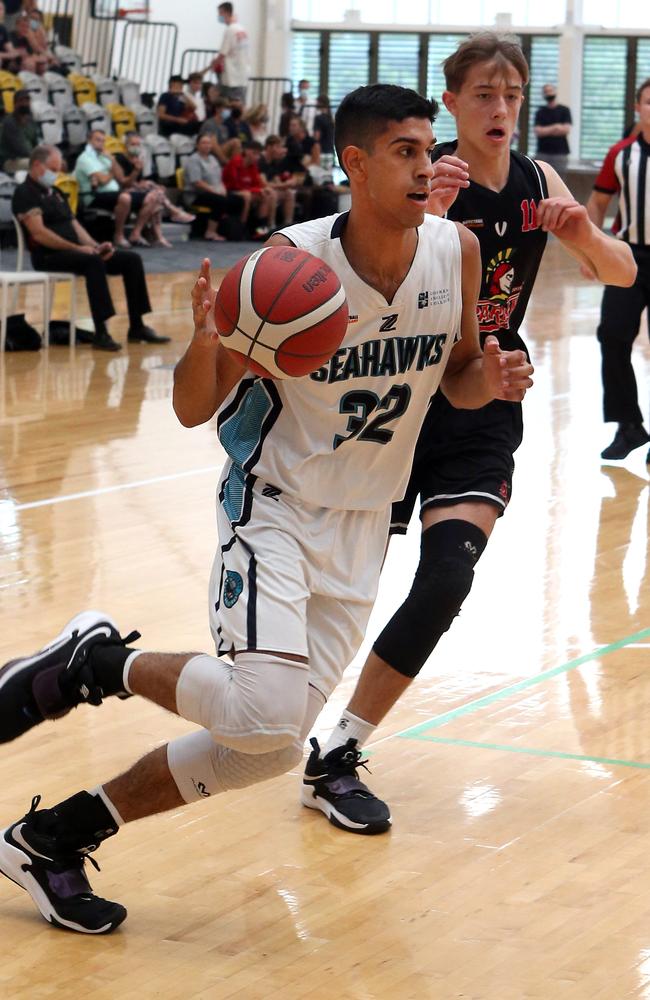 North Gold Coast Seahawks and Villanova College star Amarco Doyle. Picture: Richard Gosling