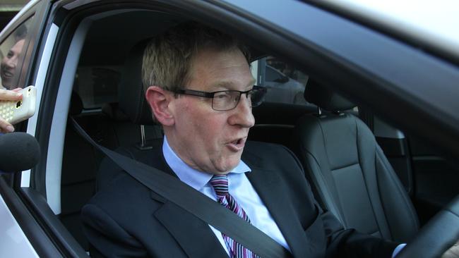 Bruce Flegg was axed earlier this month over recordings. Pic: Jono Searle