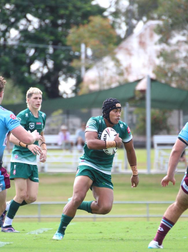 Saifiti Junior Saifiti. Ipswich Jets v Mackay Cutters at the North Ipswich Reserve.