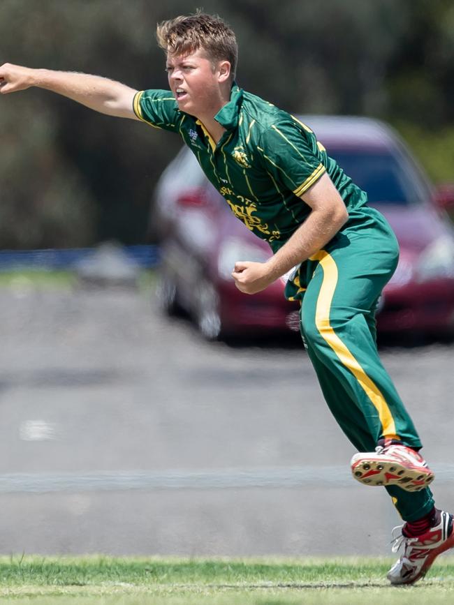 Northcote spinner Joe Medew-Ewen. Picture: Arj Giese