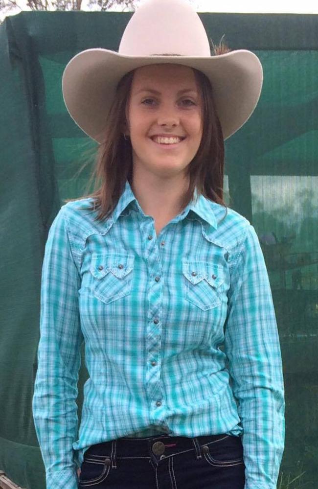 2016 Gympie junior Showgirl Georganna Williamson.