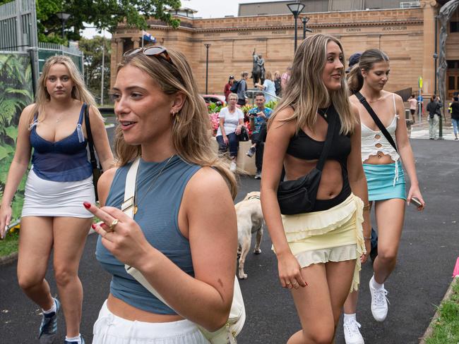 SYDNEY, AUSTRALIA - NewsWire Photos , JANUARY 01, 2024: Members of the public are seen at the Field Day Music festival in Sydney. Picture: NCA NewsWire / Flavio Brancaleone