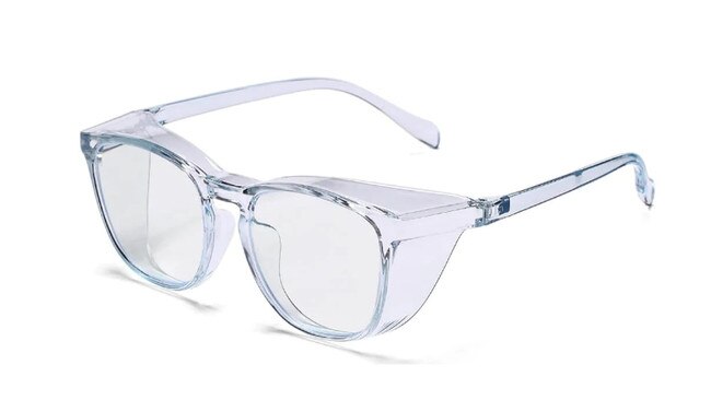 Studies have found safety goggles and other forms of eye protection provide protection against Covid. Picture: Supplied