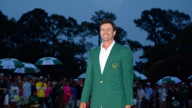 Scott became the first ever Australian to win the Masters at Augusta in 2013. Picture: Harry How/Getty Images