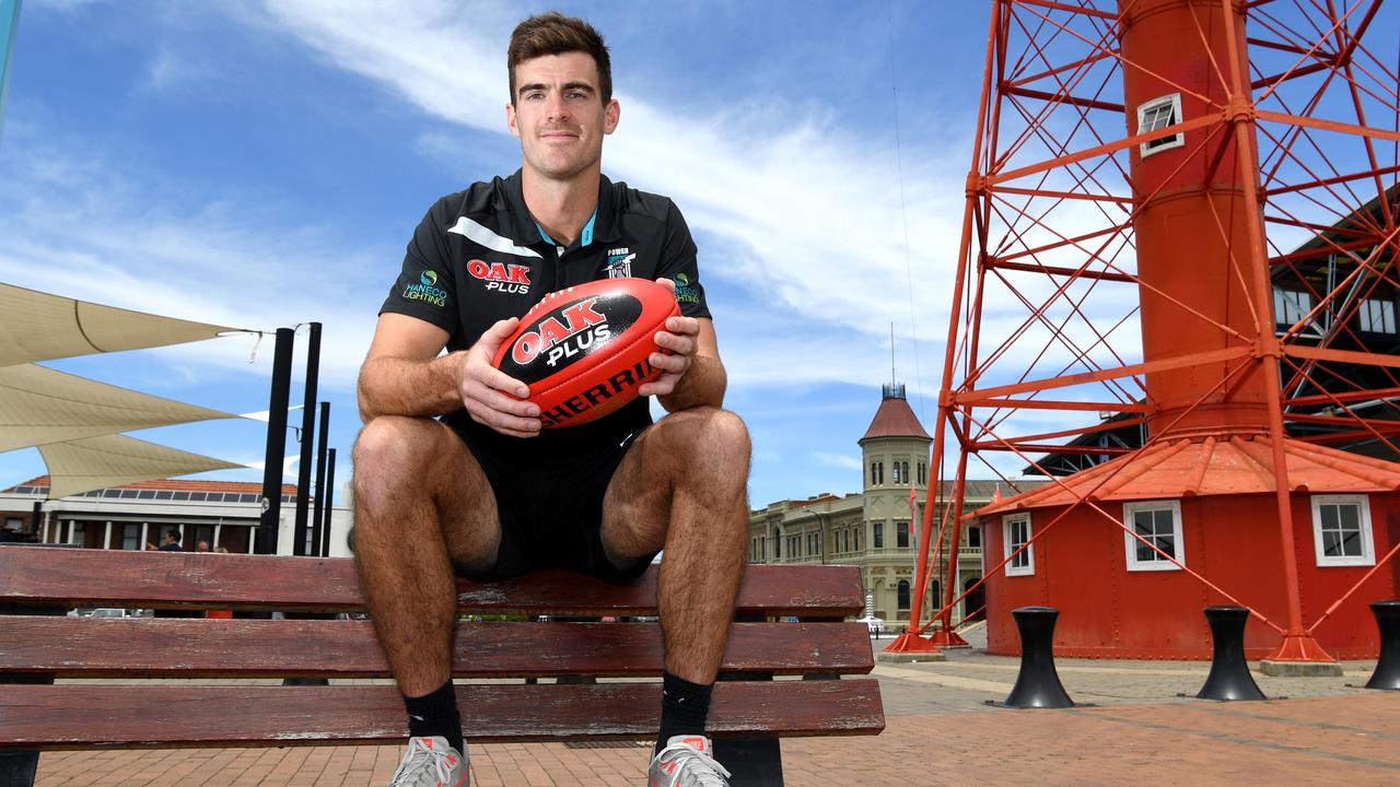 New Port Adelaide recruit Scott Lycett says he is ready to prove