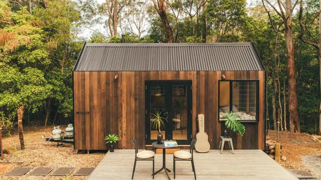 This unique tiny home is operated by a Superhost for its guaranteed great stay experience. Picture: Airbnb