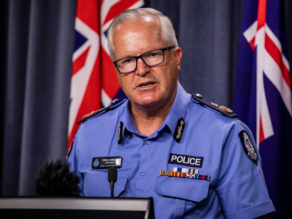 Police Commissioner Chris Dawson would not go into the specifics of the AFP involvement. Picture: NCA NewsWire/Tony McDonough