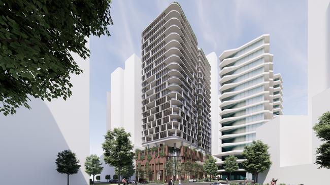 The Cullen (above) by Limitless sits at Portside Wharf, while River House by Fortis is at Kangaroo Point.