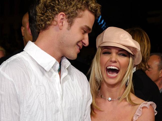 Britney and Justin Timberlake dated from 1999 to 2002. Picture: Lucy Nicholson/AFP