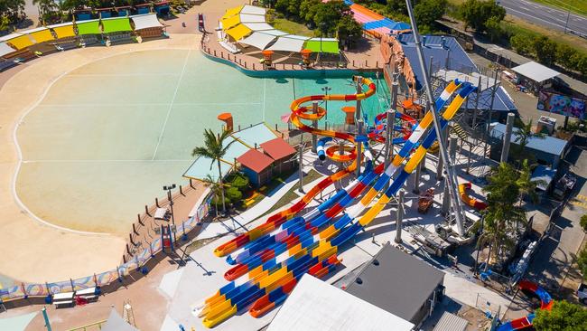 A birds eye view of the new slides. Pictures: Supplied