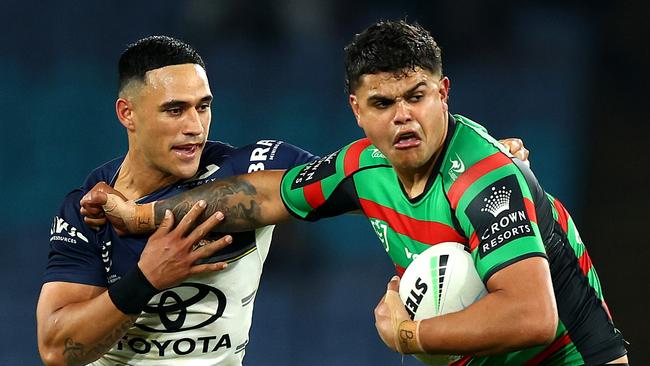 Latrell Mitchell will be fired up for the clash against the Roosters. Picture: Mark Metcalfe/Getty Images