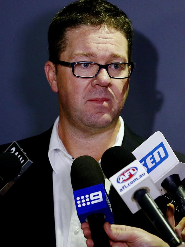 AFLPA CEO Paul Marsh. Picture: Wayne Ludbey