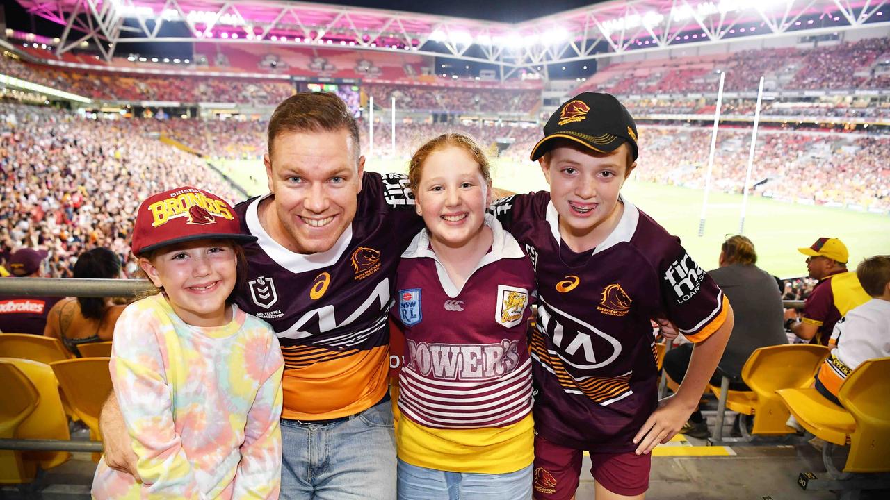 In pictures: Broncos fans out in force for Dragons clash | The Courier Mail