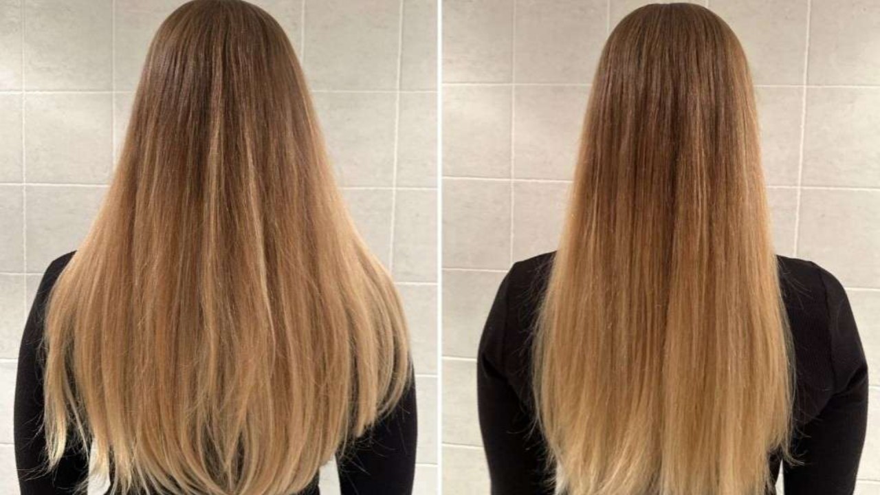 This is the best hair oil for blonde hair types. Image: Claudia Coy