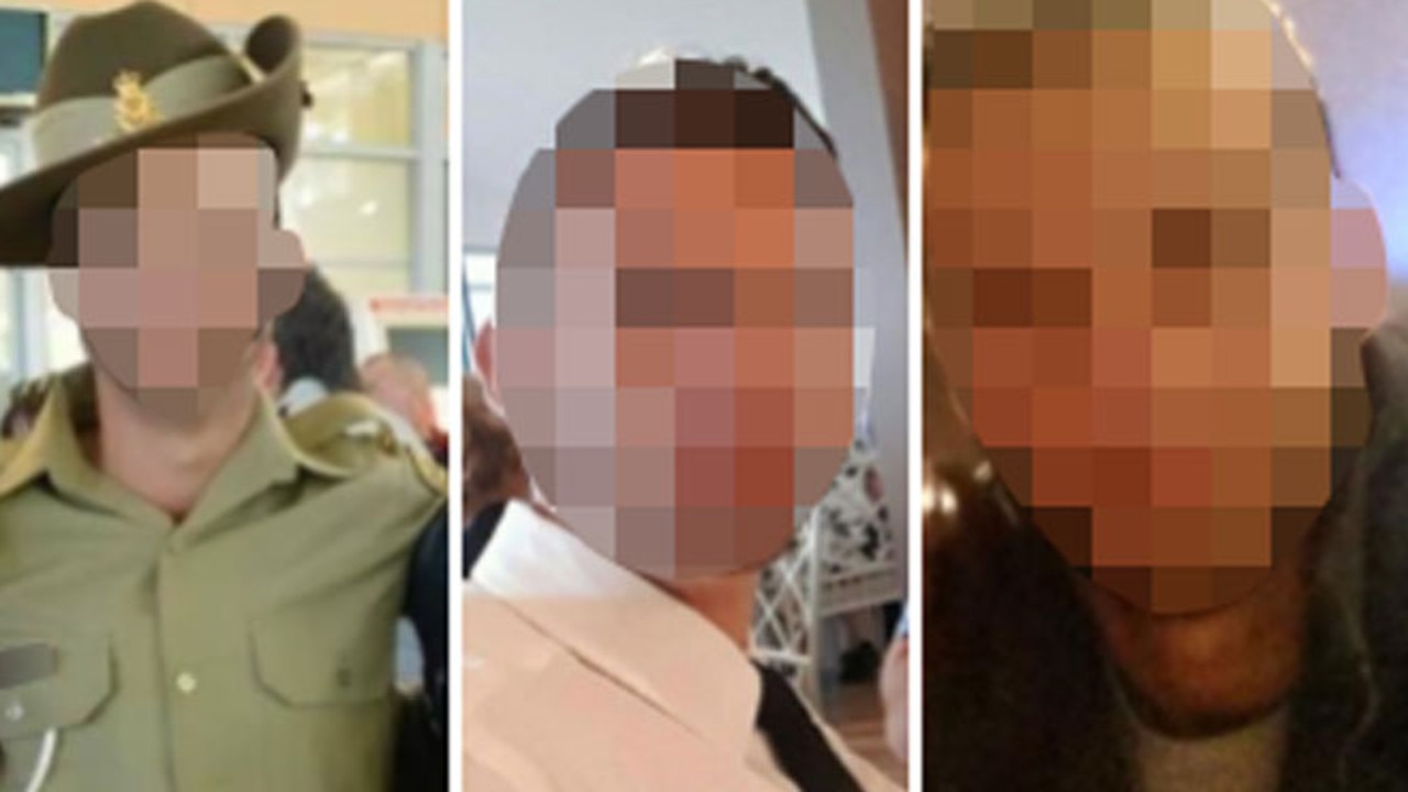 The soldier who assaulted Lavinia Duga. Image pixelated for legal reasons. Picture: Supplied.