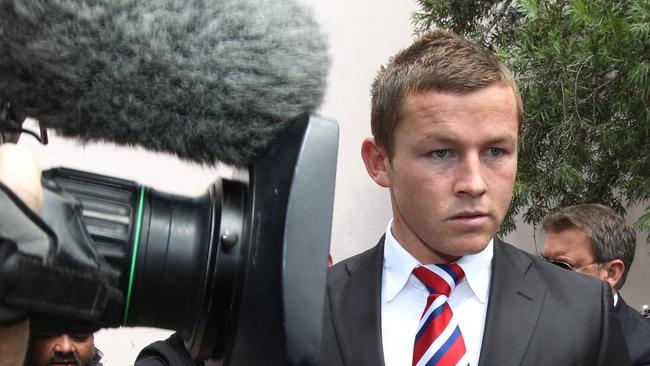 Carney faced court on a low-range drink driving charge while at the Roosters in 2011.