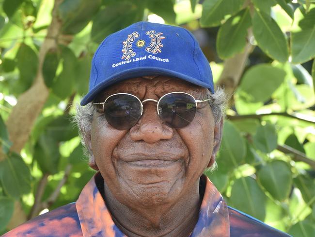 Yuendumu community leader and deputy chair of the Central Land Council, Warren Japanangka Williams. Picture: Central Land Council