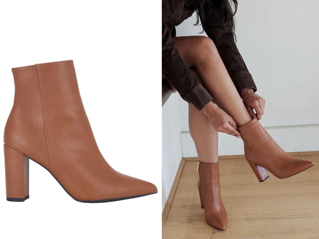 Kaesha boots in tan. Picture: Novo Shoes.