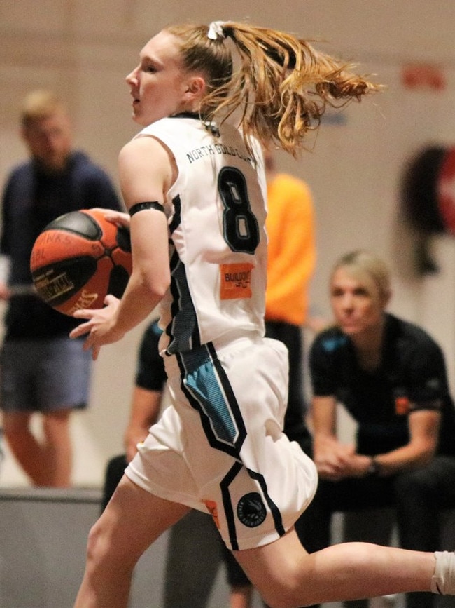 Gold Coast basketball junior Ella Brown. Picture: SUPPLIED