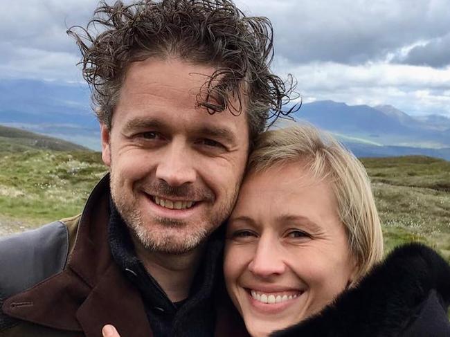 Jock Zonfrillo and wife Lauren Fried. Picture: @zonfrillo