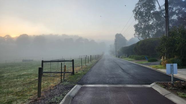 Fog in the Adelaide Hills Picture: Lynton Grace