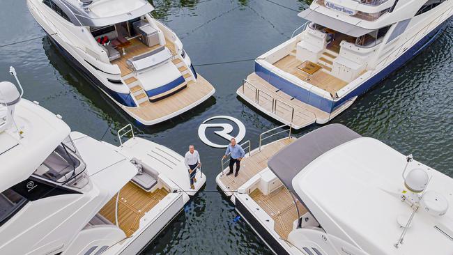 Get outdoors: Luxury motor yacht company Riviera experienced record-breaking demand through the pandemic.
